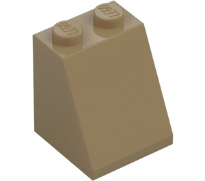 LEGO Sklon 2 x 2 x 2 (65°) se spodní trubičkou (3678)