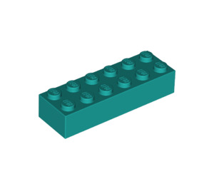 LEGO Dark Turquoise Kostka 2 x 6 (2456 / 44237)