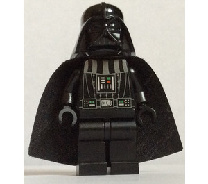 LEGO Darth Vader s Medium Stone Šedá Hlava Minifigurka s bílými zornicemi