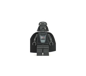 LEGO Darth Vader s Medium Stone Šedá Hlava s Červená Scars Minifigurka