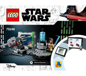 LEGO Death Star Dělo 75246 Instructions