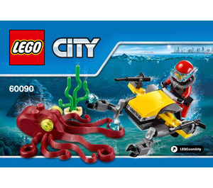 LEGO Deep Sea Scuba Scooter 60090 Instrukce