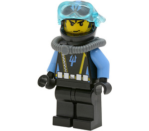 LEGO Deep Sea Treasure Hunter Diver Minifigurka