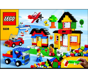 LEGO Deluxe Brick Box 5508 Instrukce