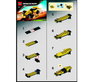 LEGO Desert Viper 8122 Instrukce