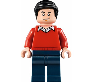 LEGO Dick Grayson s Červená Svetr Minifigurka