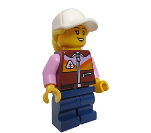 LEGO Dirt Bike Rider, ženský (60387) Minifigurka