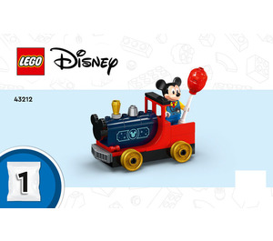 LEGO Disney Celebration Train 43212 Instrukce