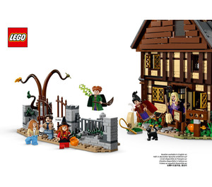 LEGO Disney Hocus Pocus: The Sanderson Sisters' Cottage 21341 Instructions