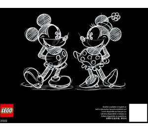 LEGO Disney's Mickey Mouse 31202 Instructions