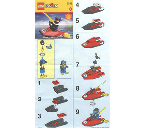 LEGO Divers Jet Ski 2536 Instrukce