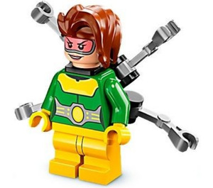 LEGO Doc Ock (Olivia Octavius) s stříbrný Paže Minifigurka