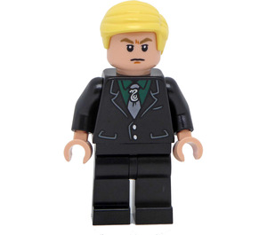 LEGO Draco Malfoy s Černá Oblek (Zamračená tvář / Scared) Minifigurka