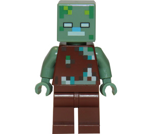 LEGO Drowned Zombie Minifigurka