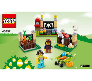 LEGO Easter Vejce Hunt 40237 Instructions