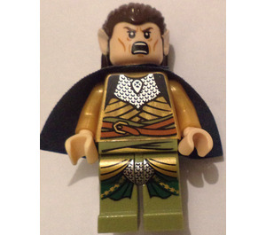 LEGO Elrond s Gold Robe a Dark Modrá Krátký Plášť Minifigurka