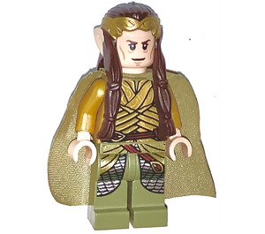 LEGO Elrond s Gold Robe a Olive Zelená Plášť Minifigurka