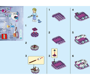 LEGO Elsa a Bruni's Forest Camp 30559 Instructions