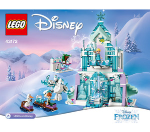 LEGO Elsa's Ice Palace 43172 Instrukce