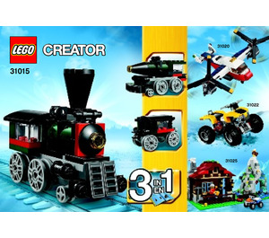 LEGO Emerald Express 31015 Instructions