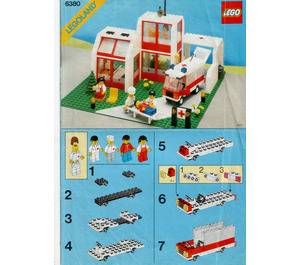 LEGO Emergency Treatment Centre 6380 Instrukce