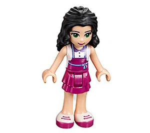 LEGO Emma - Magenta Sukně a Apron Minifigurka