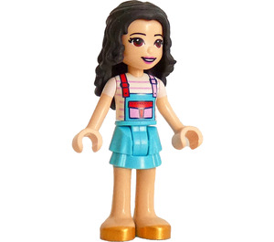 LEGO Emma s Modrá Pinafore s Pocket Minifigurka