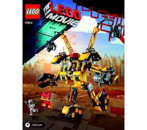 LEGO Emmet’s Konstrukce Mech 70814 Instructions