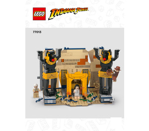 LEGO Escape from the Lost Tomb 77013 Instrukce