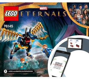 LEGO Eternals' Aerial Assault 76145 Instrukce