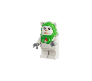 LEGO Ewok s Vánoce Strom Kapuce Minifigurka