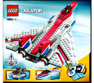 LEGO Fast Flyers 4953 Instrukce