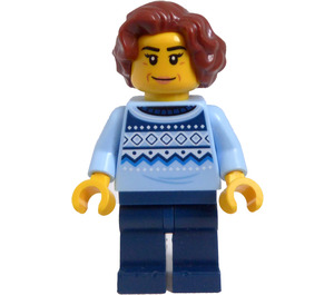 LEGO ženský - Bright Světlo Modrá Skokan Minifigurka