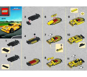 LEGO Ferrari 512 S 40193 Instructions