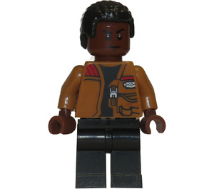 LEGO Finn s Černá Nohy a Košile Minifigurka