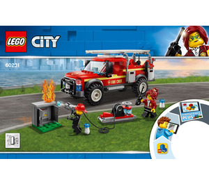 LEGO Fire Chief Response Truck 60231 Instrukce