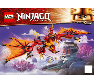 LEGO Fire Dragon Attack 71753 Instrukce