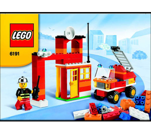 LEGO Fire Fighter Building Set 6191 Instrukce