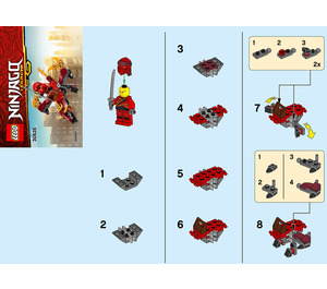LEGO oheň Flight 30535 Instructions