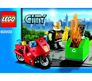 LEGO oheň Motocykl 60000 Instructions