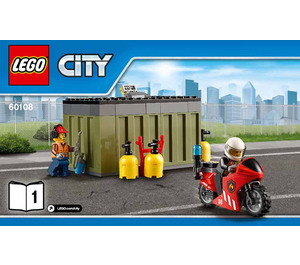 LEGO Fire Response Unit 60108 Instrukce