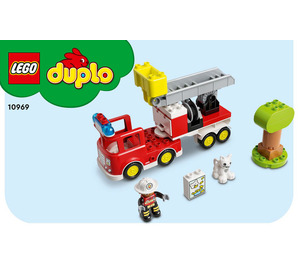 LEGO Fire Truck 10969 Instrukce