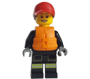 LEGO Hasič, ženský (60373) Minifigurka