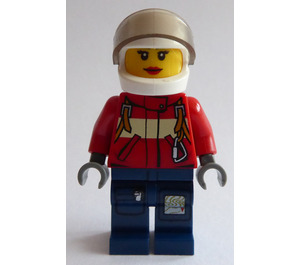 LEGO Firefighter Female Pilot Minifigurka