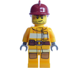 LEGO Fireman s Crooked Smile Minifigurka