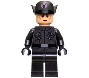 LEGO First Order Officer s Pearl Dark Šedá Uniform  Minifigurka