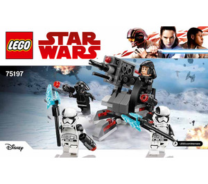 LEGO First Order Specialists Battle Pack 75197 Instrukce