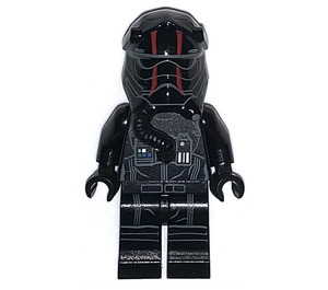 LEGO First Order TIE Pilot s Helma s Červená Pruhy Minifigurka