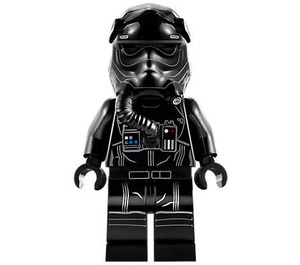 LEGO First Order TIE Pilot s Helma s Bílá Lines Minifigurka