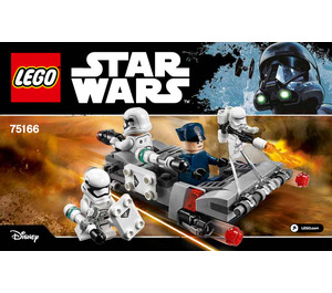 LEGO First Order Transport Speeder Battle Pack 75166 Instructions